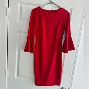 Red Calvin Klein Dress